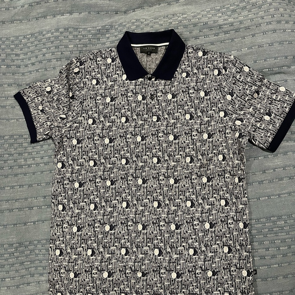 Ted Baker Dark Blue Polo Shirt